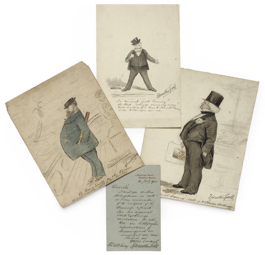 Sir Francis Carruthers Gould - A Folio of political Caricatures, 1860s to 1901