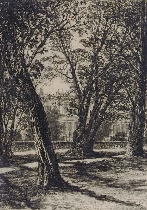 Sir Francis Seymour Haden - Kensington Gardens (Harrington 12)