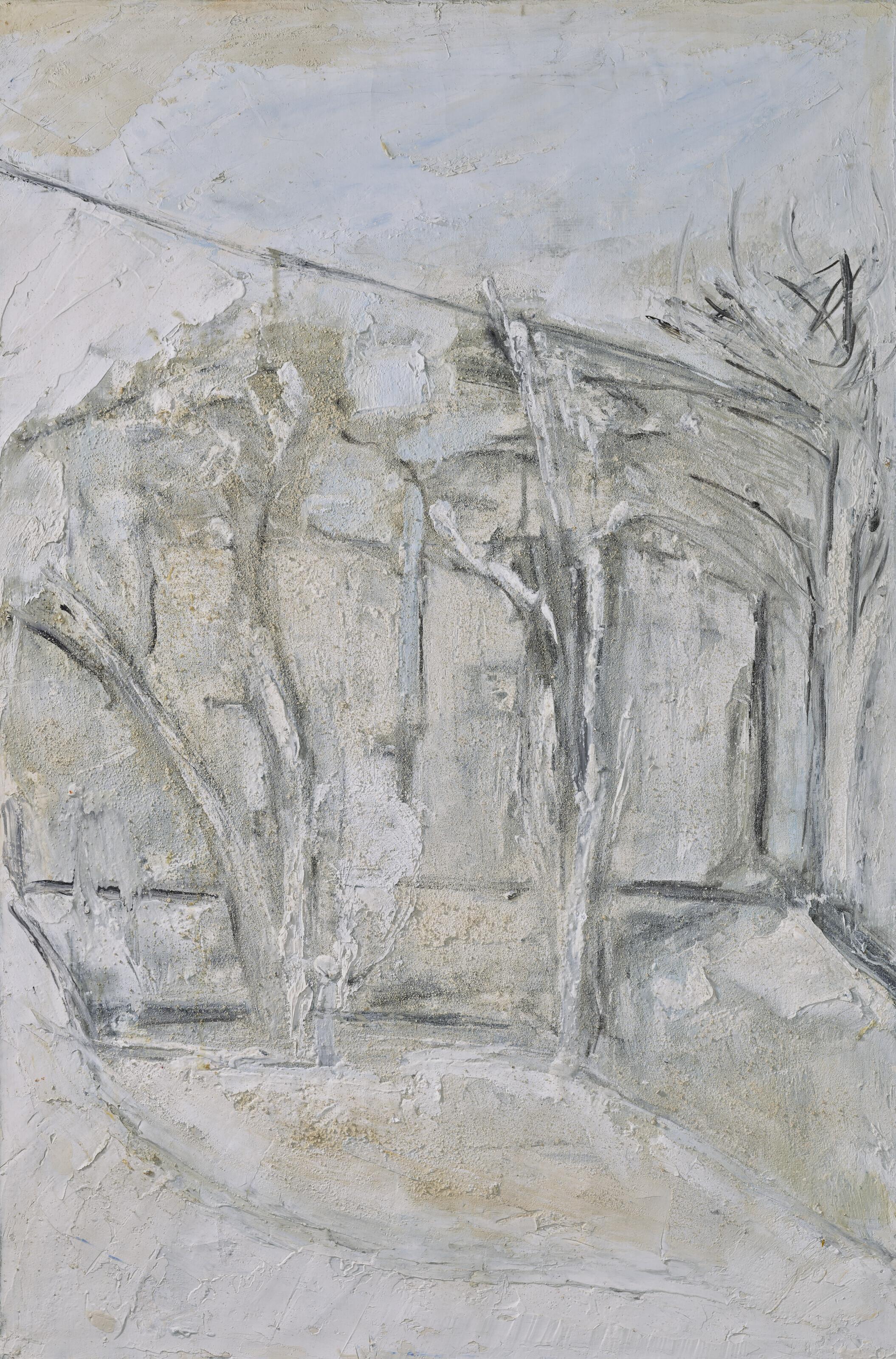 Sir Frank Bowling, R.A. - Snow Painting