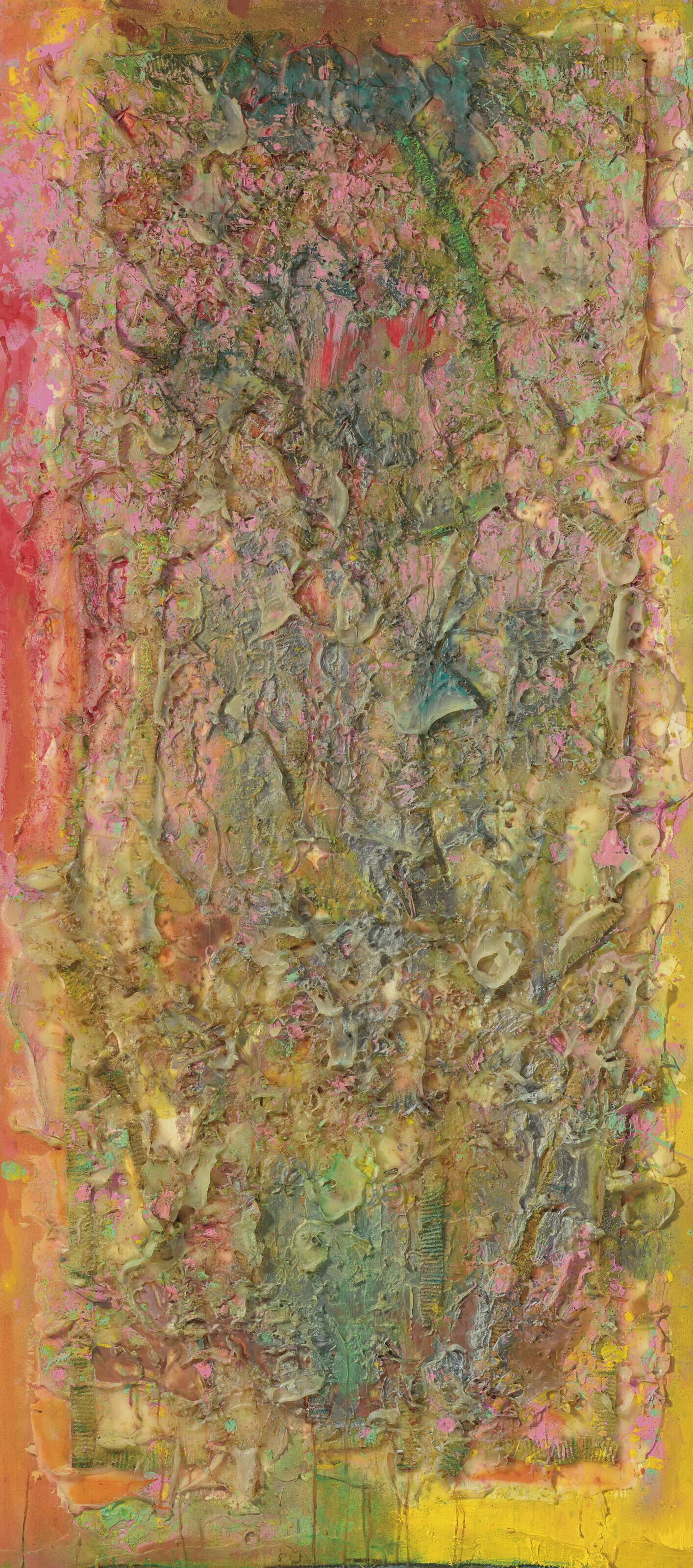 Sir Frank Bowling, R.A. - Untitled (Cathedral Painting)