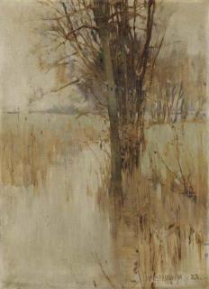 Sir Frank Brangwyn, R.A. - Flood Time