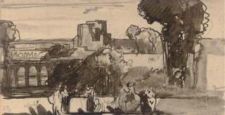 Sir Frank Brangwyn, R.A. - The Bridge