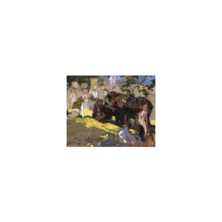 Sir Frank Brangwyn, R.A. - The Lemon Harvest
