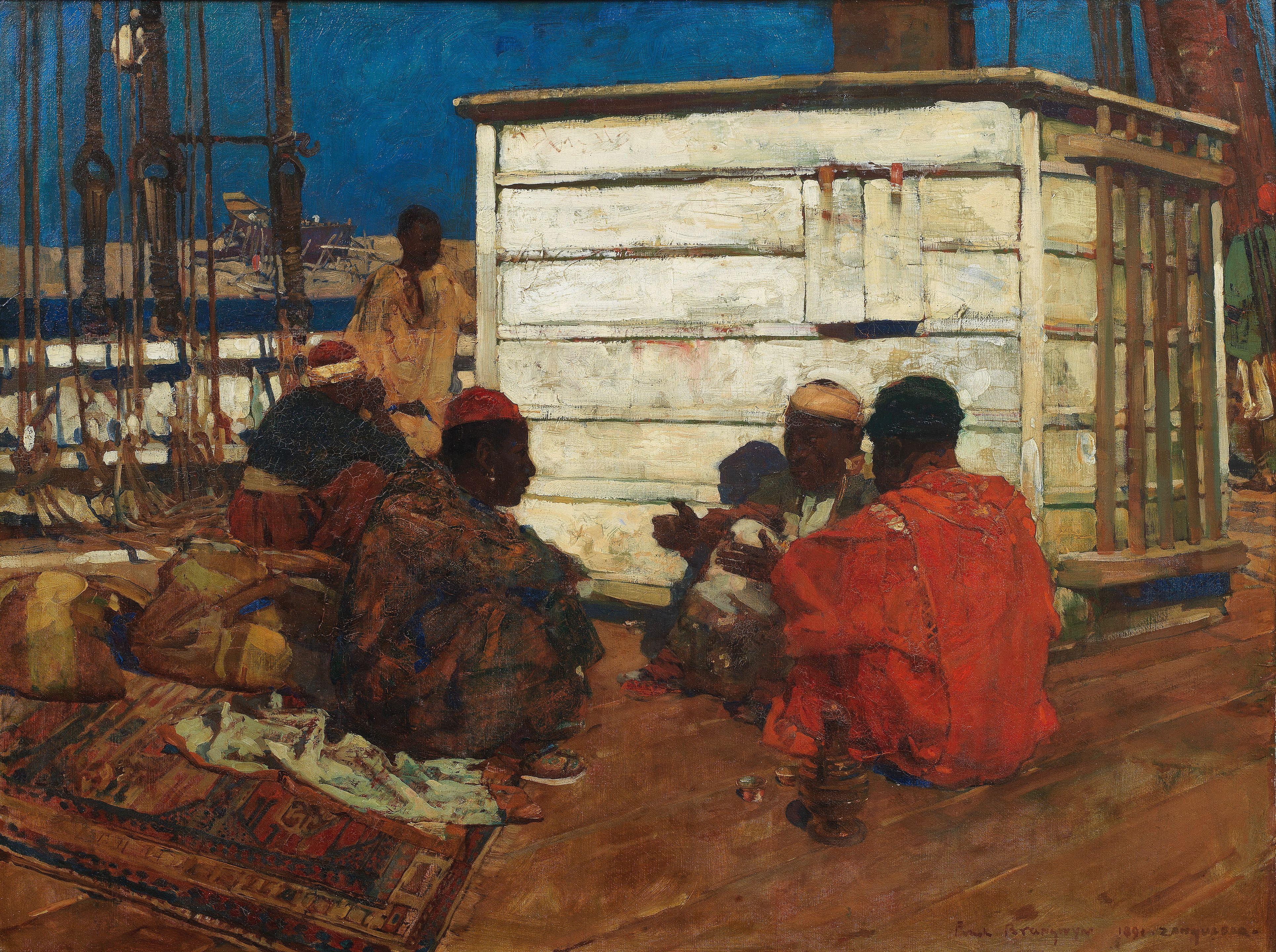 Sir Frank Brangwyn, RA - Zanzibar