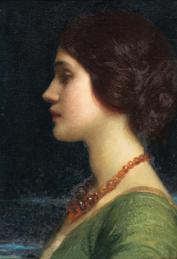 Sir Frank Dicksee, P.R.A. - Portrait of Dora