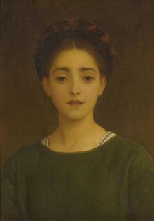 Sir Frederic Leighton, P.R.A. - Leandra