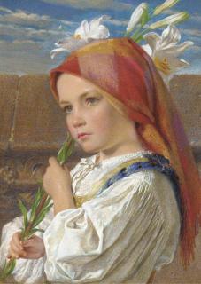 Sir Frederick William Burton, R.H.A. - Sunday Morning