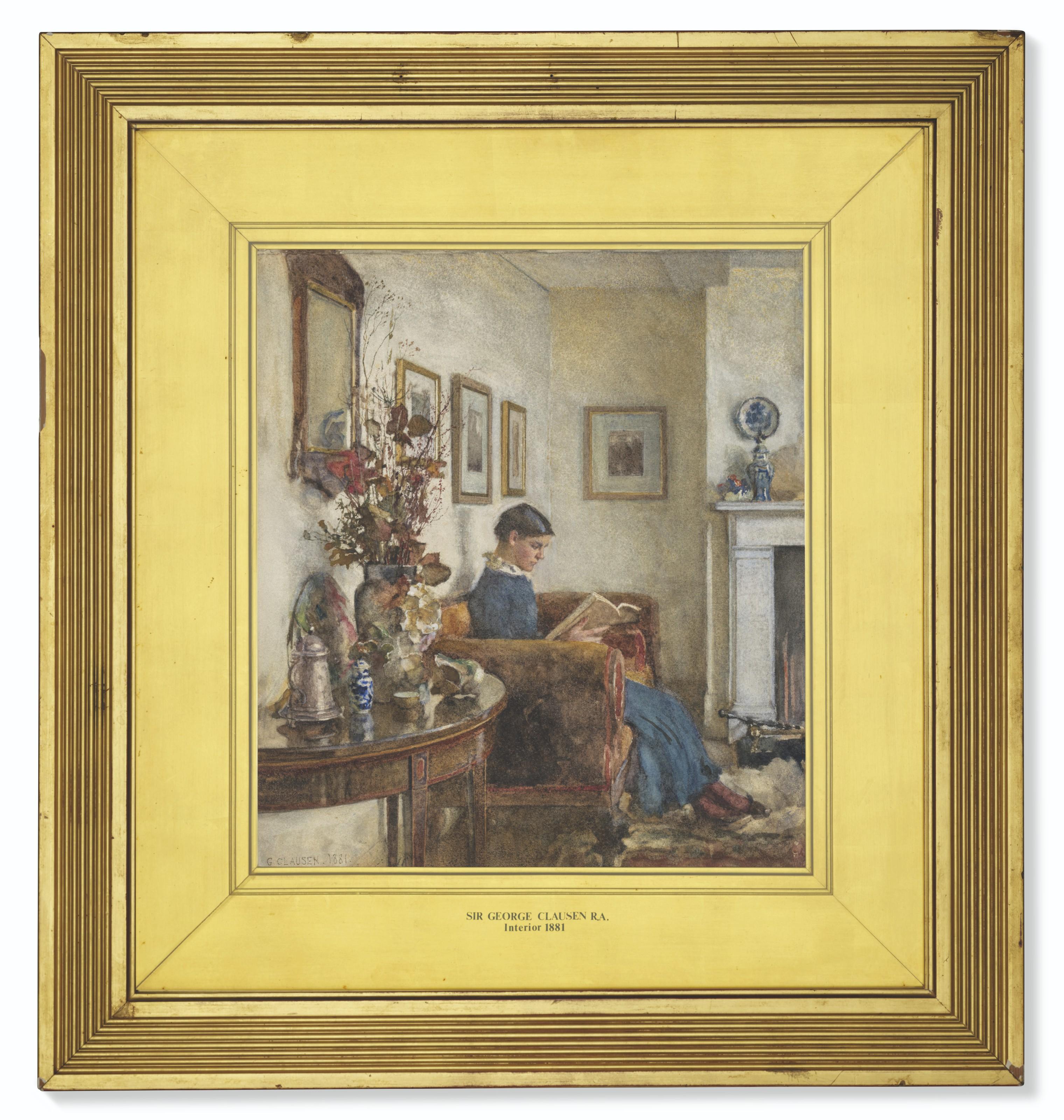Sir George Clausen, R.A., R.W.S. - Interior