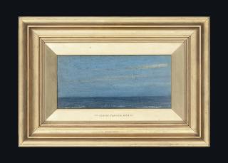 Sir George Clausen, R.A., R.W.S. - Sea Deep Blue