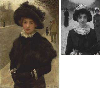 Sir George Clausen, R.A., R.W.S. - The Morning Walk