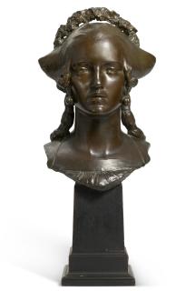 Sir George Frampton, R.A. - Madonna of the Peach Tree