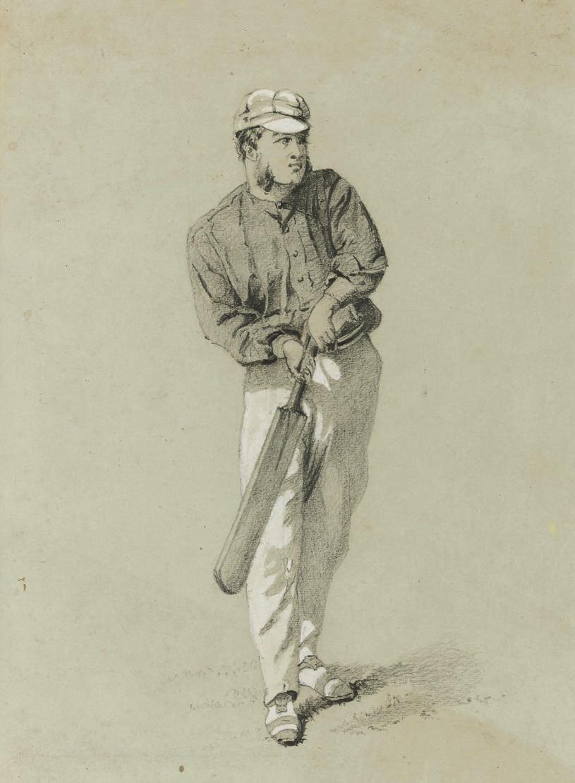 Sir George Frederick Hodson, 3Rd Bart - The batsman
