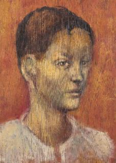 Sir George Russell Drysdale - Head of a Boy