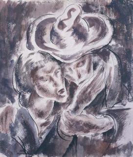 Sir George Russell Drysdale - The Embrace