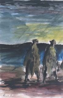 Sir George Russell Drysdale - The Soldiers