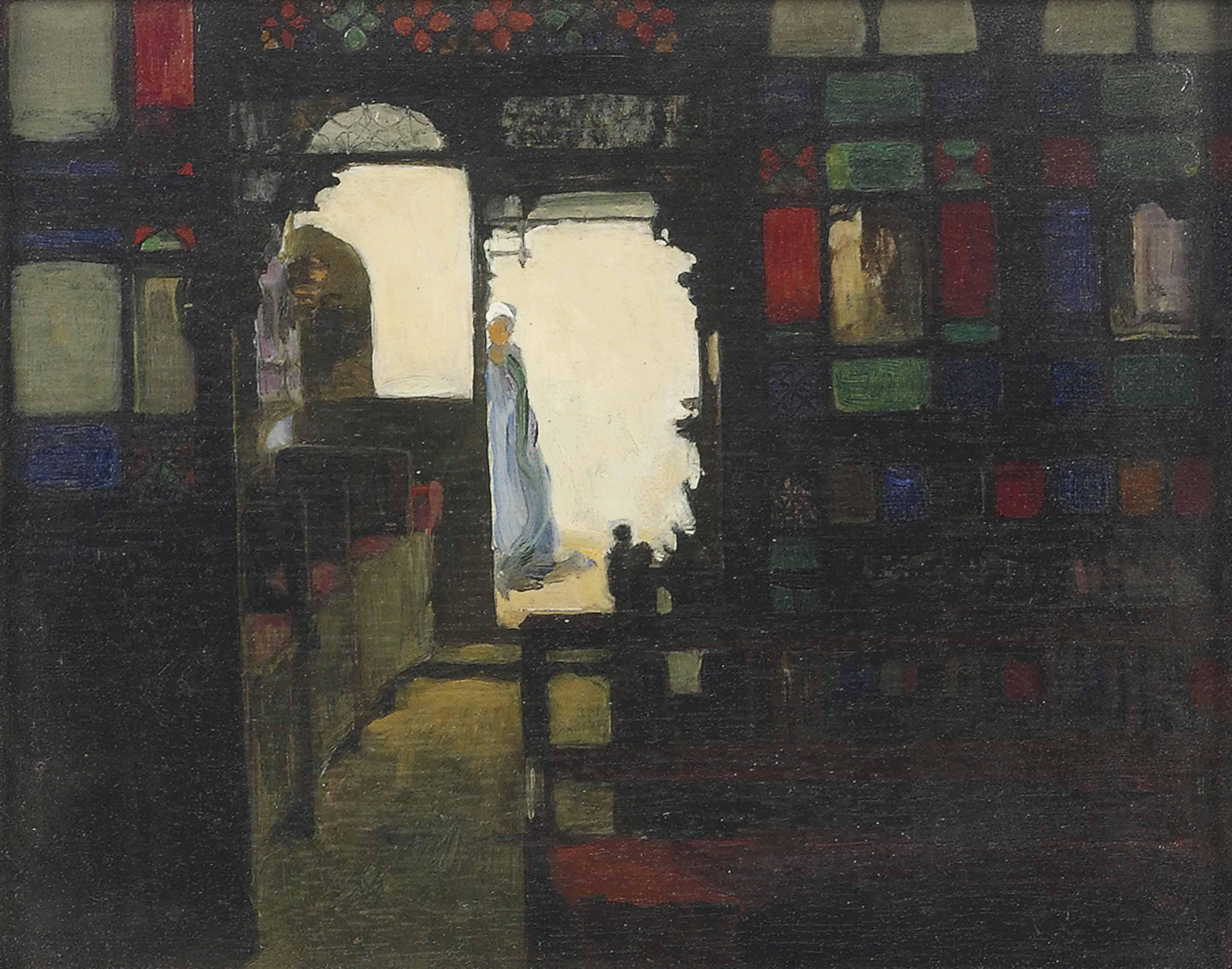 Sir Gerald Festus Kelly, P.R.A. - Mosque at Marrakech