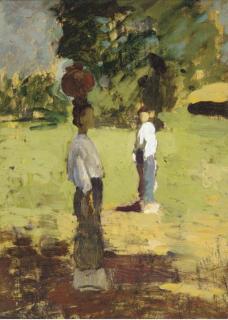 Sir Gerald Festus Kelly, R.H.A., P.R.A., H.R.S.A. - Taungdwingyi Girls