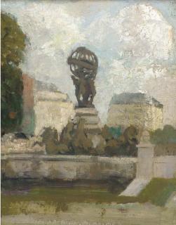 Sir Gerald Festus Kelly - La Fontaine de Carpeaux, Paris