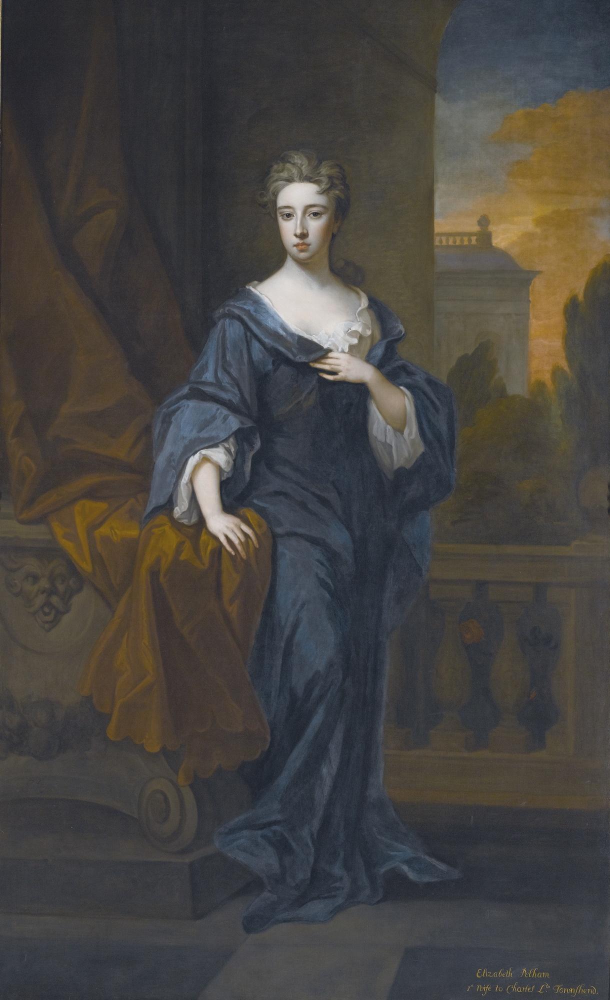 Sir Godfrey Kneller, Bt. - Portrait Of Elizabeth Pelham (1681-1711), First Wife Of Charles, 2Nd Viscount Townshend