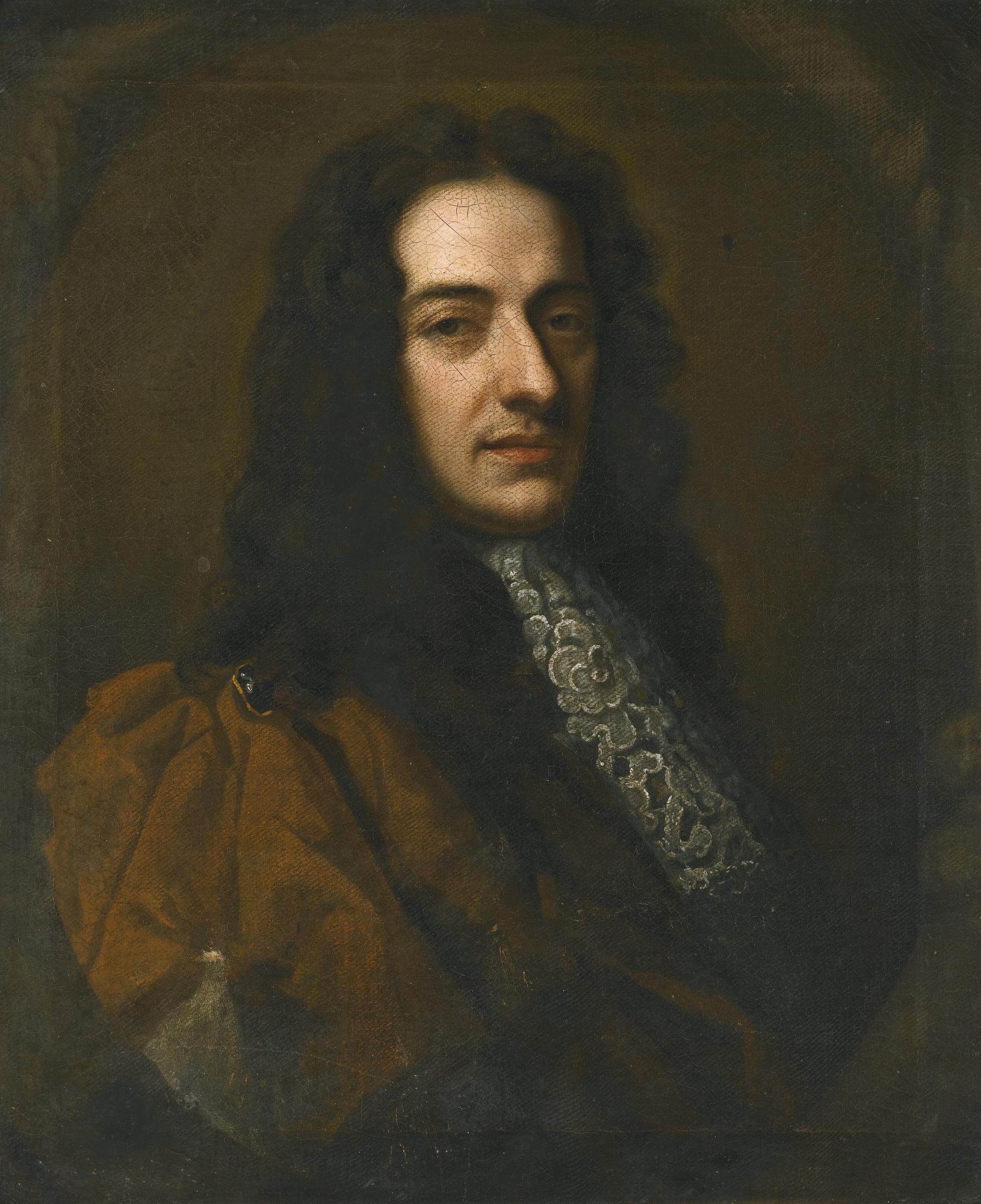 Sir Godfrey Kneller, Bt. - Portrait Of Nicola Matteis (C.1640-1714)
