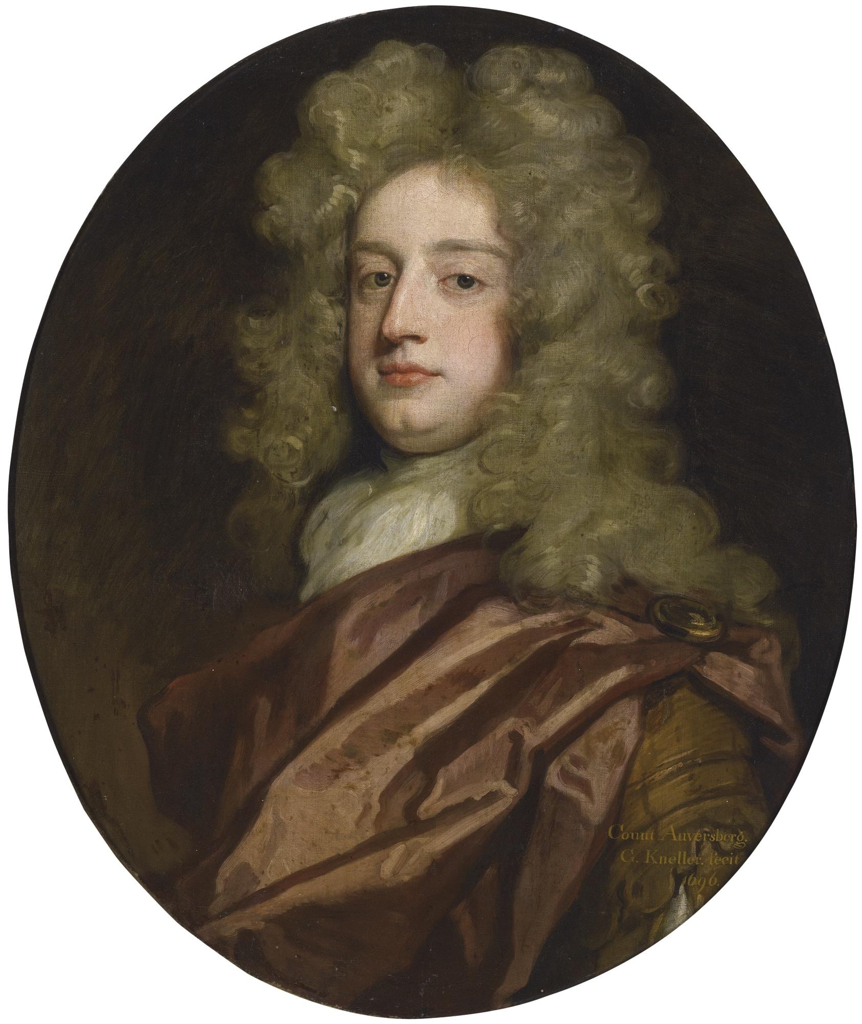 Sir Godfrey Kneller, Bt. - Portrait Of The Leopold, Count Of Auersperg (1662-1705)