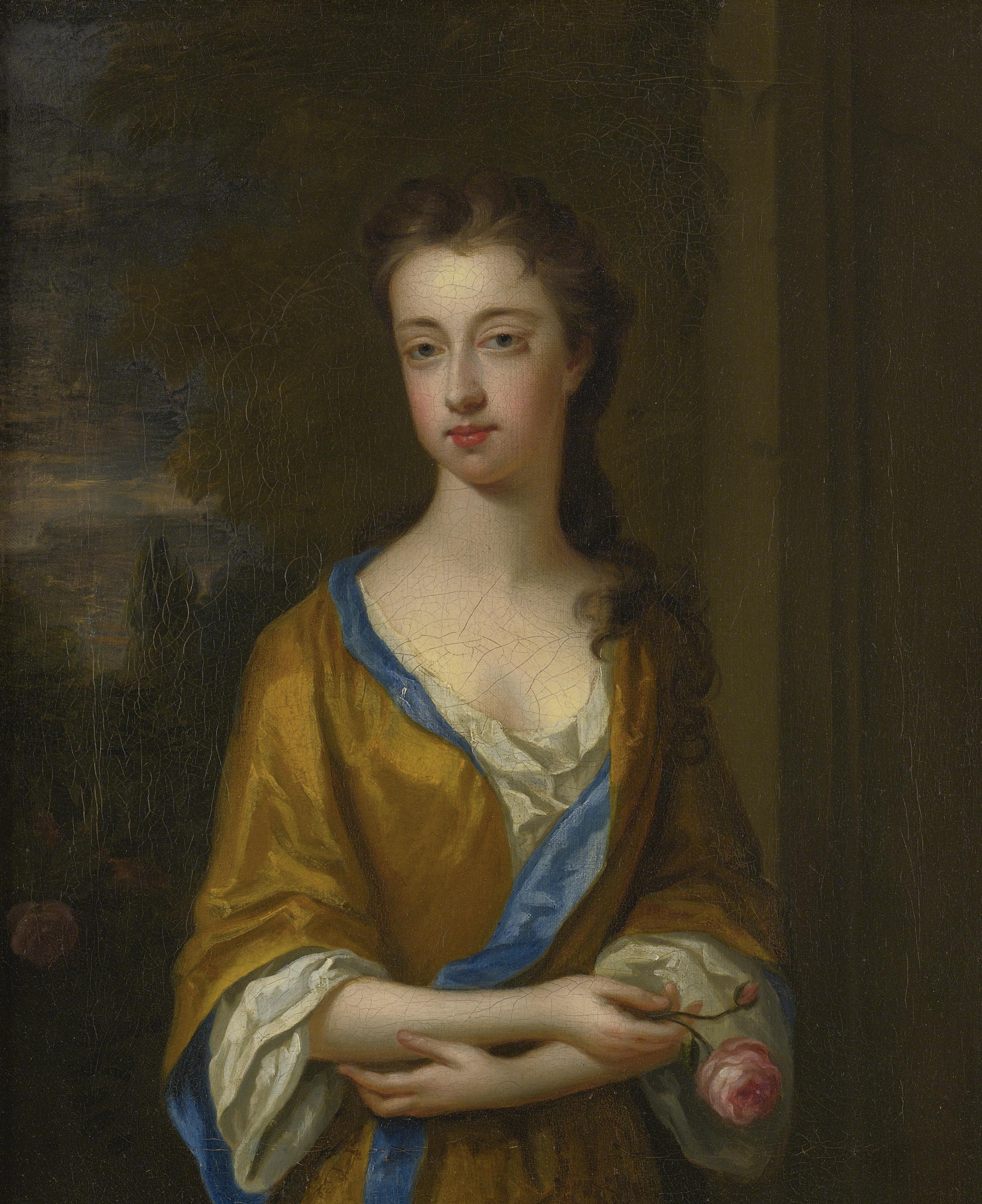 Sir Godfrey Kneller - Portrait Of The Duchess Of Newcastle