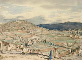 Sir Henry George Rushbury, R.A. R.W.S. - An Italianate Lanscape