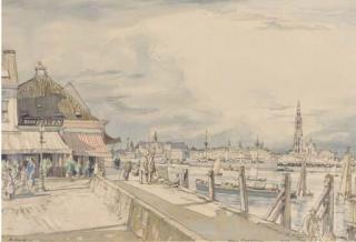 Sir Henry George Rushbury, R.A., R.W.S. - Antwerp