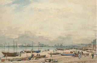 Sir Henry George Rushbury, R.A., R.W.S. - Brighton Sands