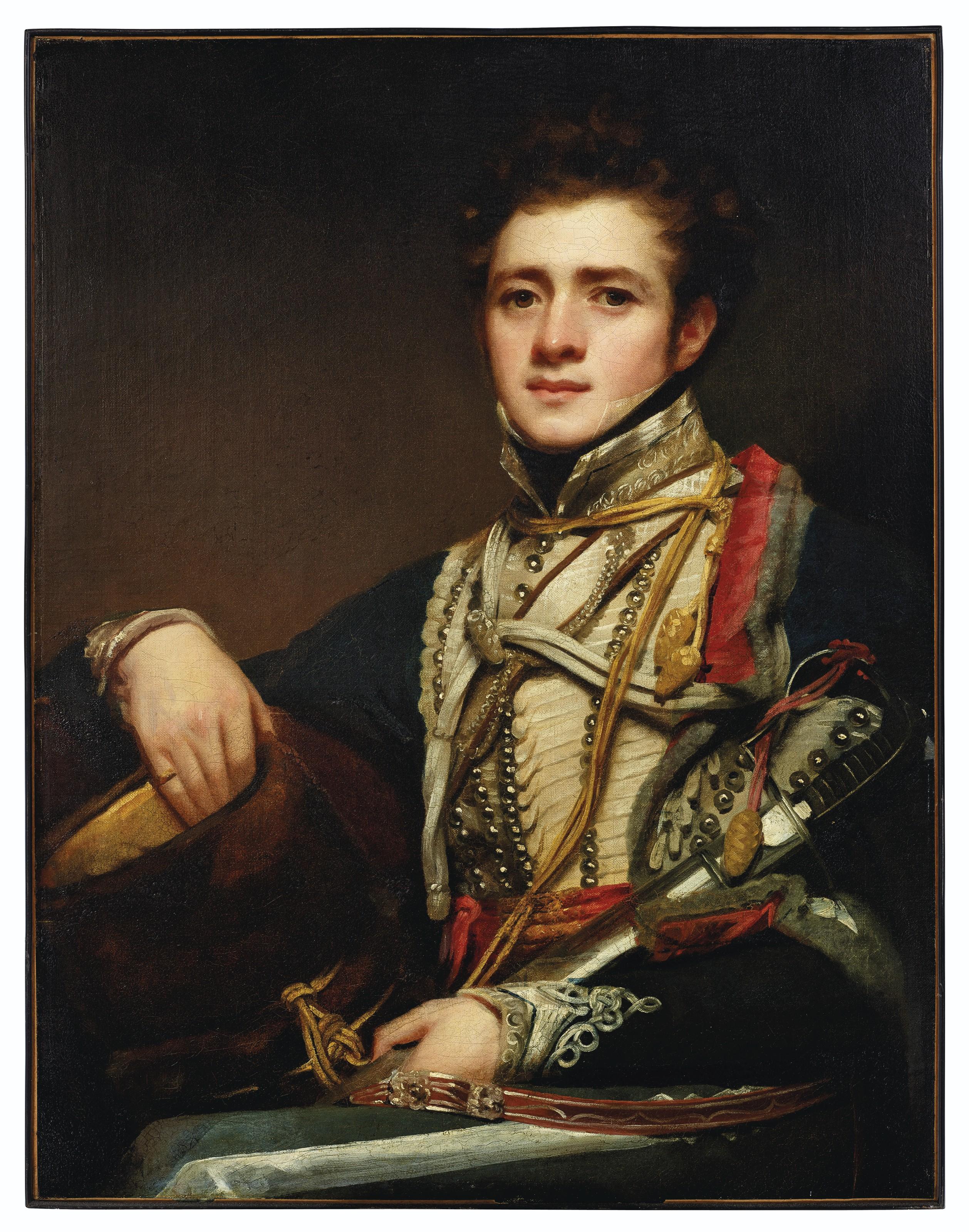 Sir Henry Raeburn, R.A. - Lieutenant Colonel George Allan Of The 16Th Hussars, ‘The Hussar’