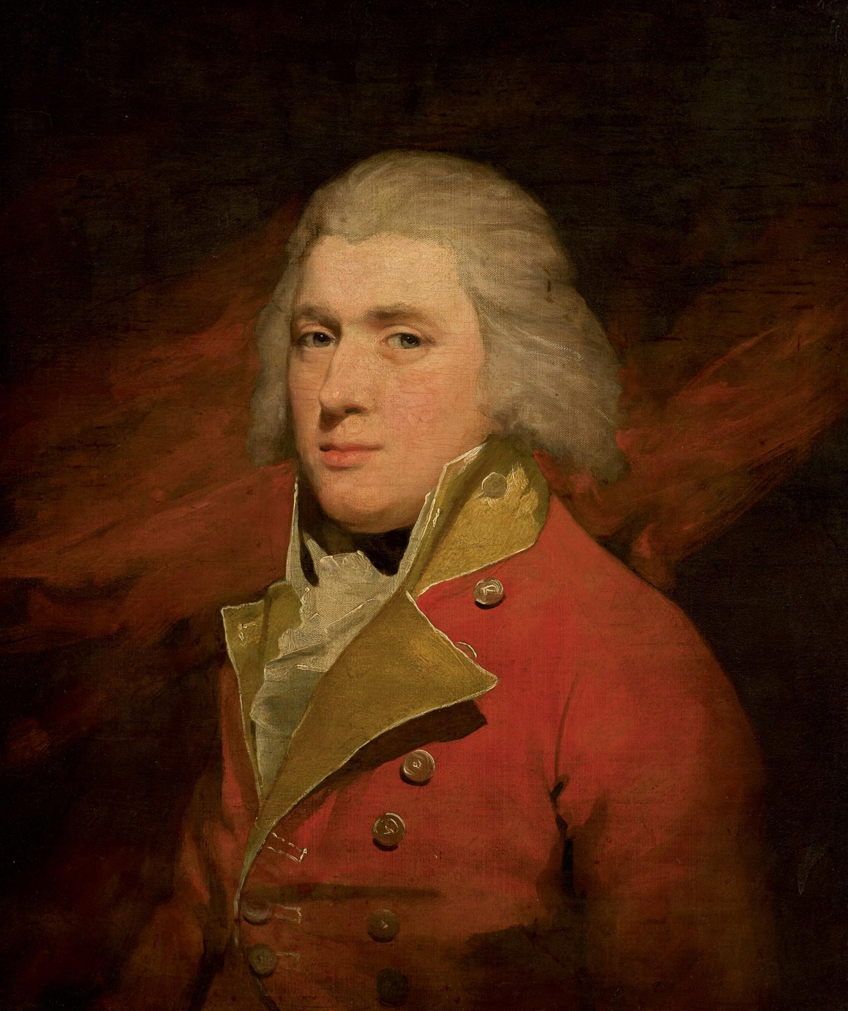 Sir Henry Raeburn, R.A. - Portrait Of An Officer, Half-Length, In Uniform