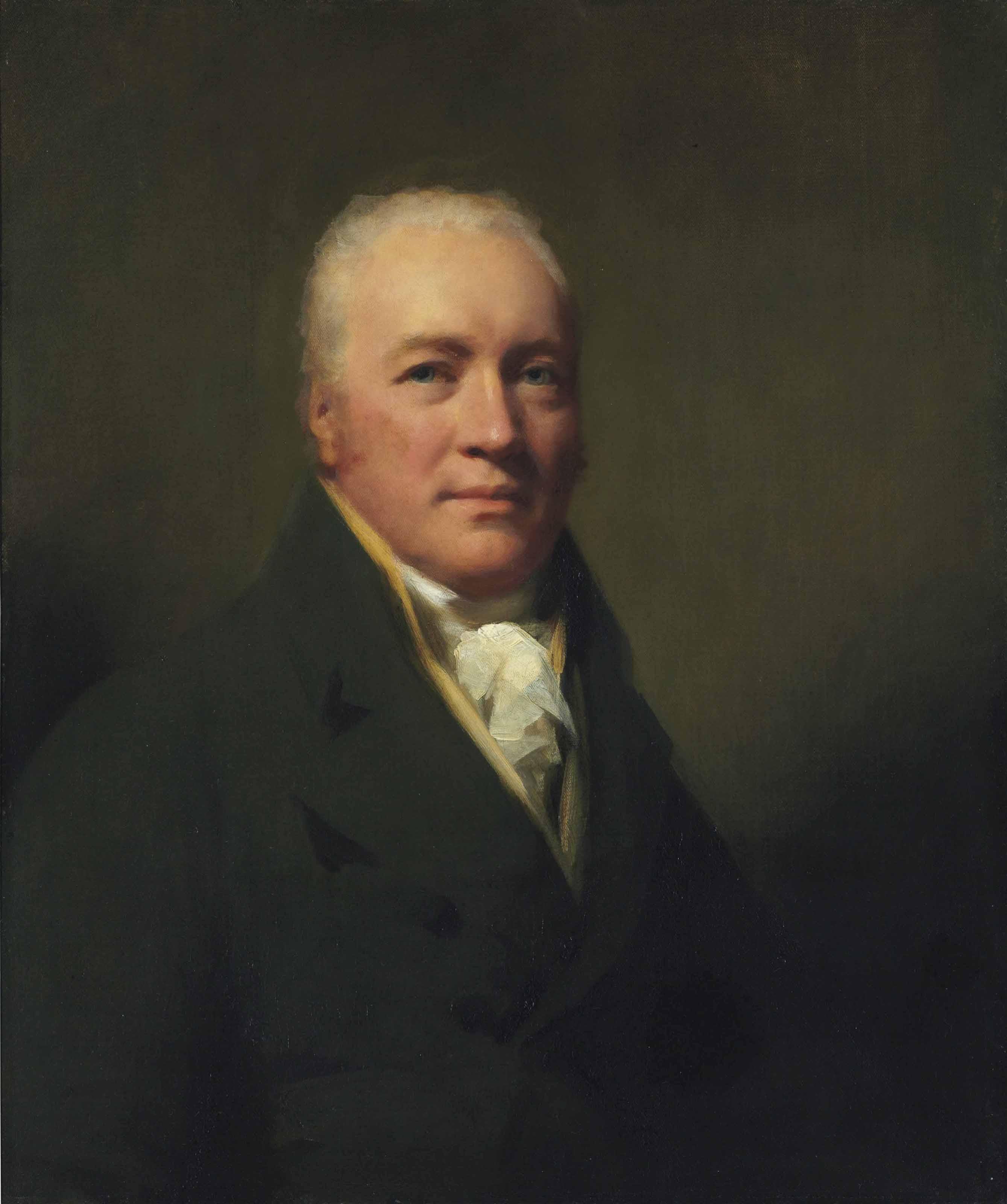 Sir Henry Raeburn, R.A. - Portrait of James Bruce of Bankton, Mid Calder (1753-1826), bust-length