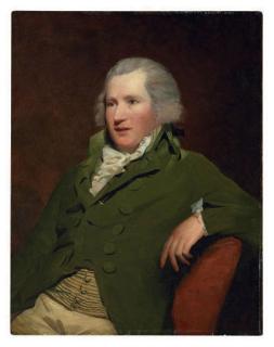 Sir Henry Raeburn, R.A. - Portrait of John Anderson of Inchyra, seated half-length, in a green coat
