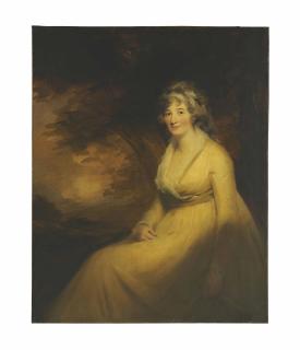 Sir Henry Raeburn, R.A. - Portrait Of Lady Janet Sinclair, Lady Traill O\'Habbister And Rattar