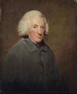 Sir Henry Raeburn, R.A. - Portrait Of William Law Of Elvingston (1714-1806), Advocate, Sheriff Of Haddingtonshire, Half-Length, In A Grey Coat