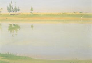 Sir Herbert James Gunn, R.A. - Across The Tagus, Toledo