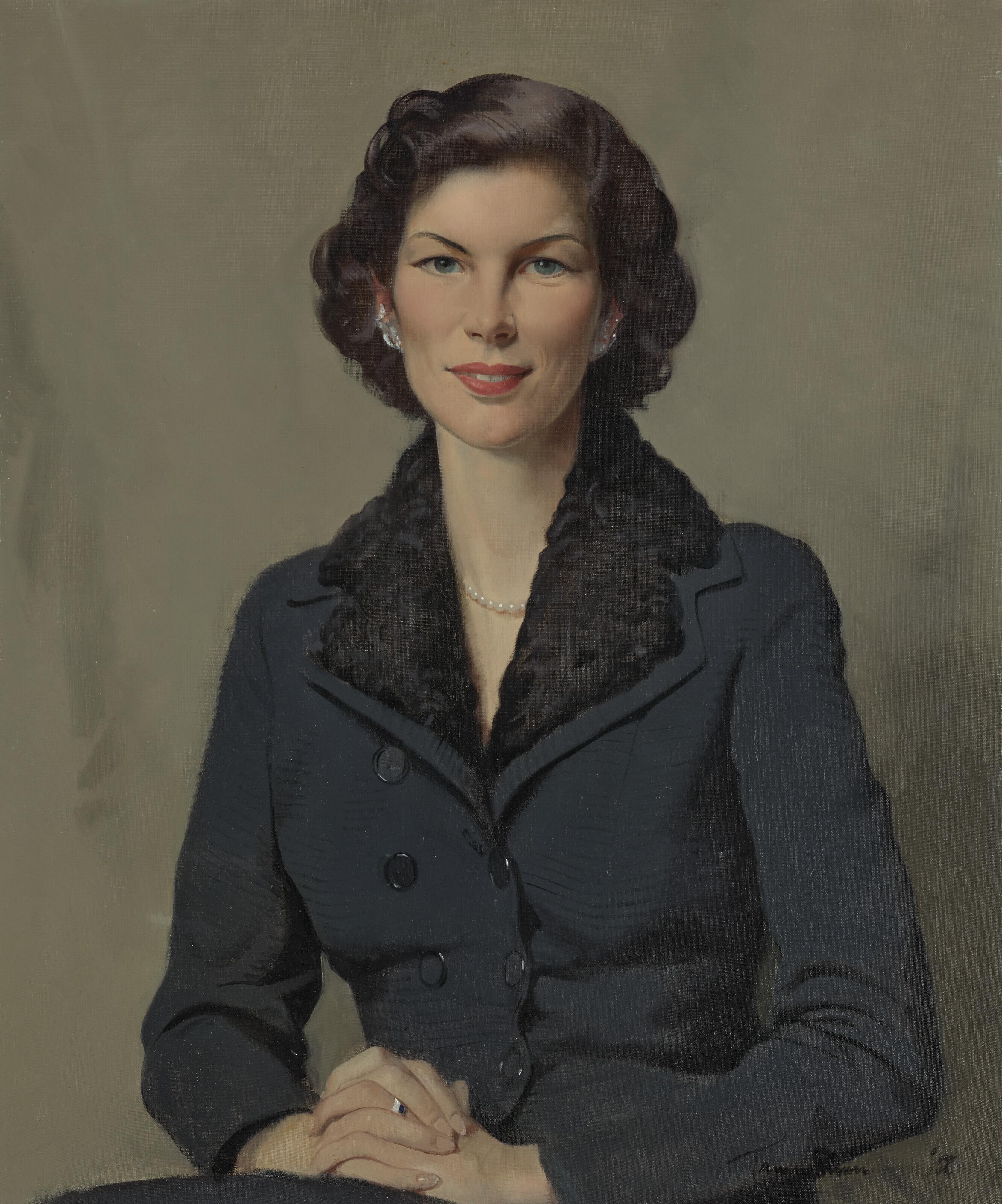 Sir Herbert James Gunn, R.A. - Pauline Gunn (1923 - 2006), The Artist\'s Daughter