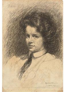 Sir Herbert James Gunn, R.A. - Sylvia