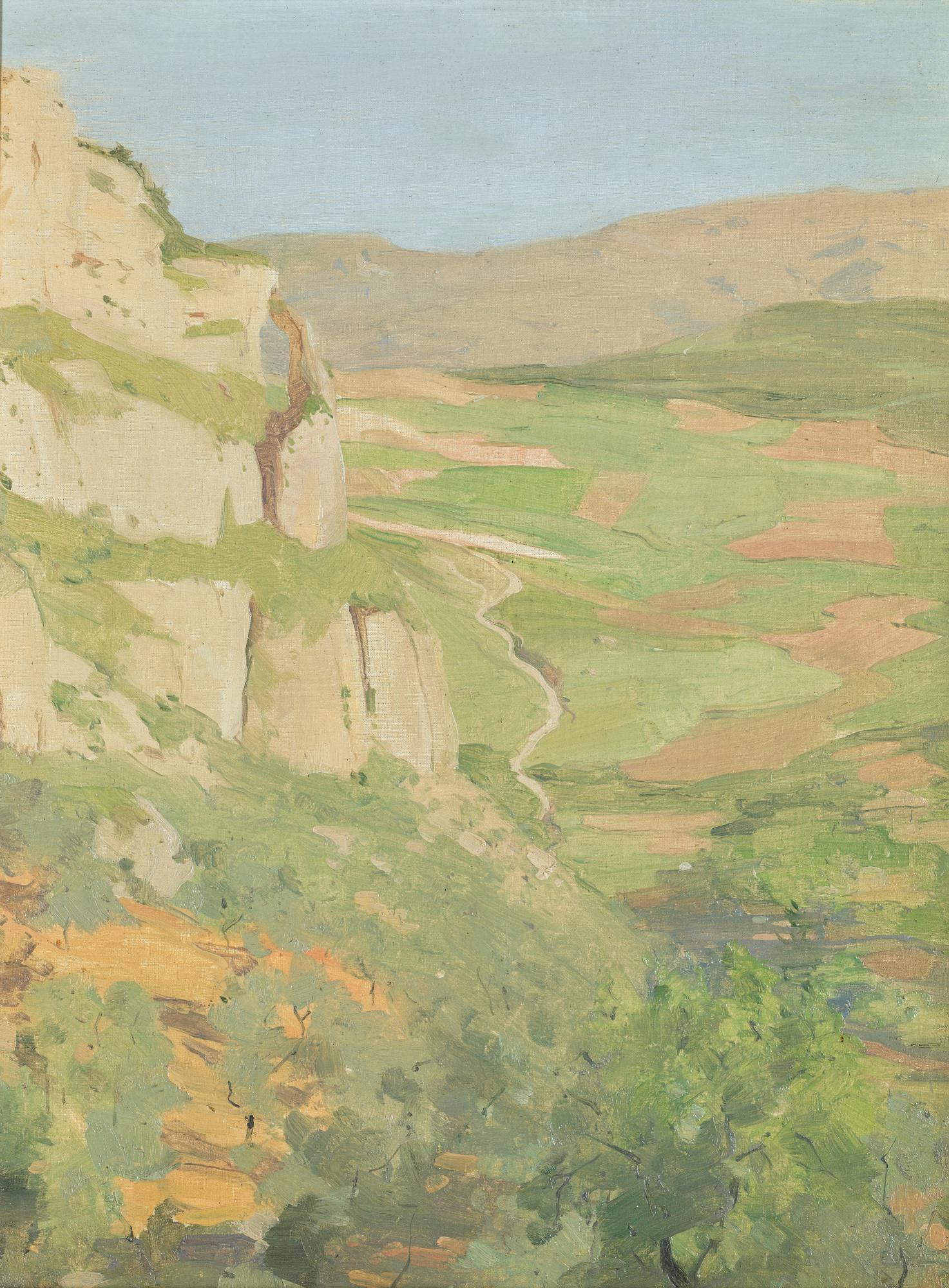Sir Herbert James Gunn, R.A. - The Hills Near Ronda