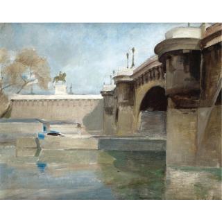Sir Herbert James Gunn, R.A. - The Pont Neuf