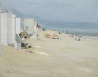 Sir Herbert James Gunn, R.A. - The Raft, Bexhill On Sea