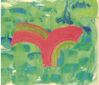 Sir Howard Hodgkin - Palmette