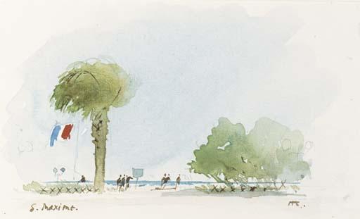 Sir Hugh Casson, C.H., P.R.A. - St Maxime, South of France