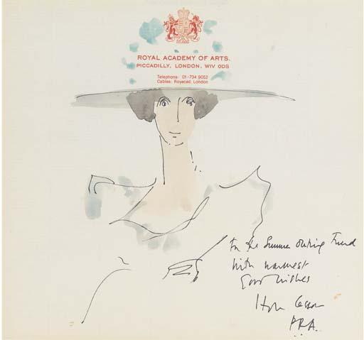 Sir Hugh Casson, C.H., P.R.A. - The Picture Hat
