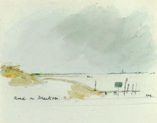 Sir Hugh Casson, P.R.A. - The road to Marken