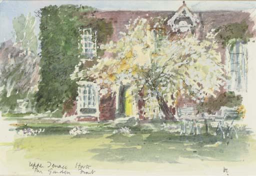 Sir Hugh Casson, P.R.A. - Upper Terrace House, Main Entrance; And Upper Terrace House, The Garden Front