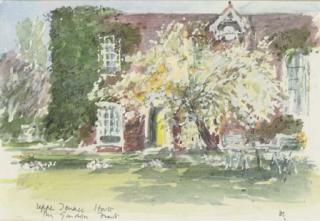 Sir Hugh Casson, P.R.A. - Upper Terrace House, Main Entrance; And Upper Terrace House, The Garden Front