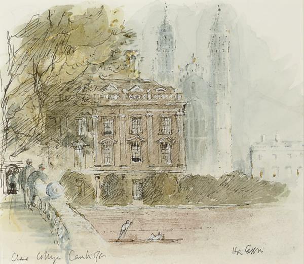 Sir Hugh Casson - Clare College, Cambridge