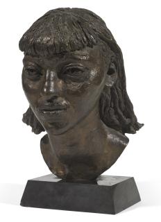 Sir Jacob Epstein - First Portrait Of Isobel, Head