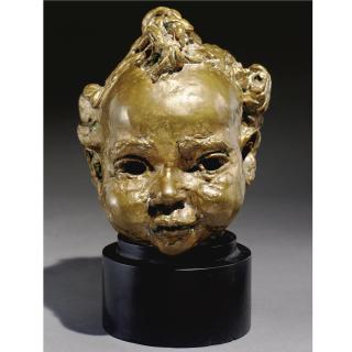 Sir Jacob Epstein - Fourth Portrait Of Leda (With Coxcomb)